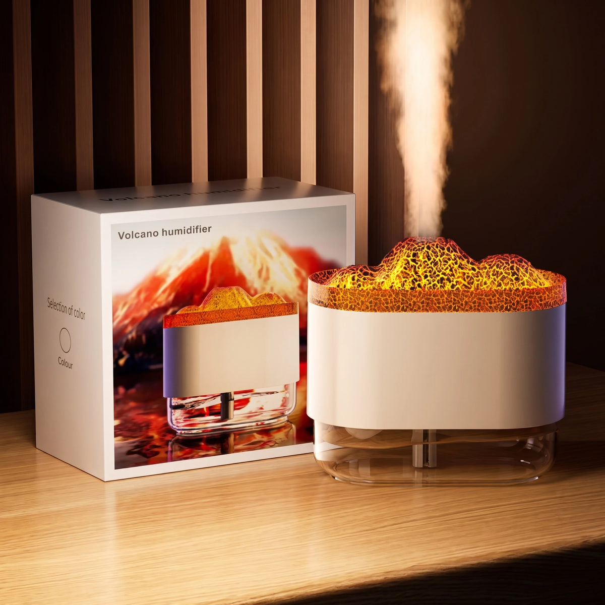 VOLCÁN HUMIDIFICADOR AROMATERAPIA DIFUSOR DE AROMA