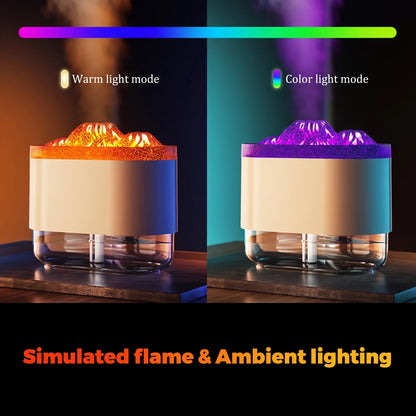 VOLCÁN HUMIDIFICADOR AROMATERAPIA DIFUSOR DE AROMA
