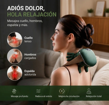 MASAJEADOR MANITO MULTIFUNCIONAL RELAJACIÓN PROFUNDA AL INSTANTE